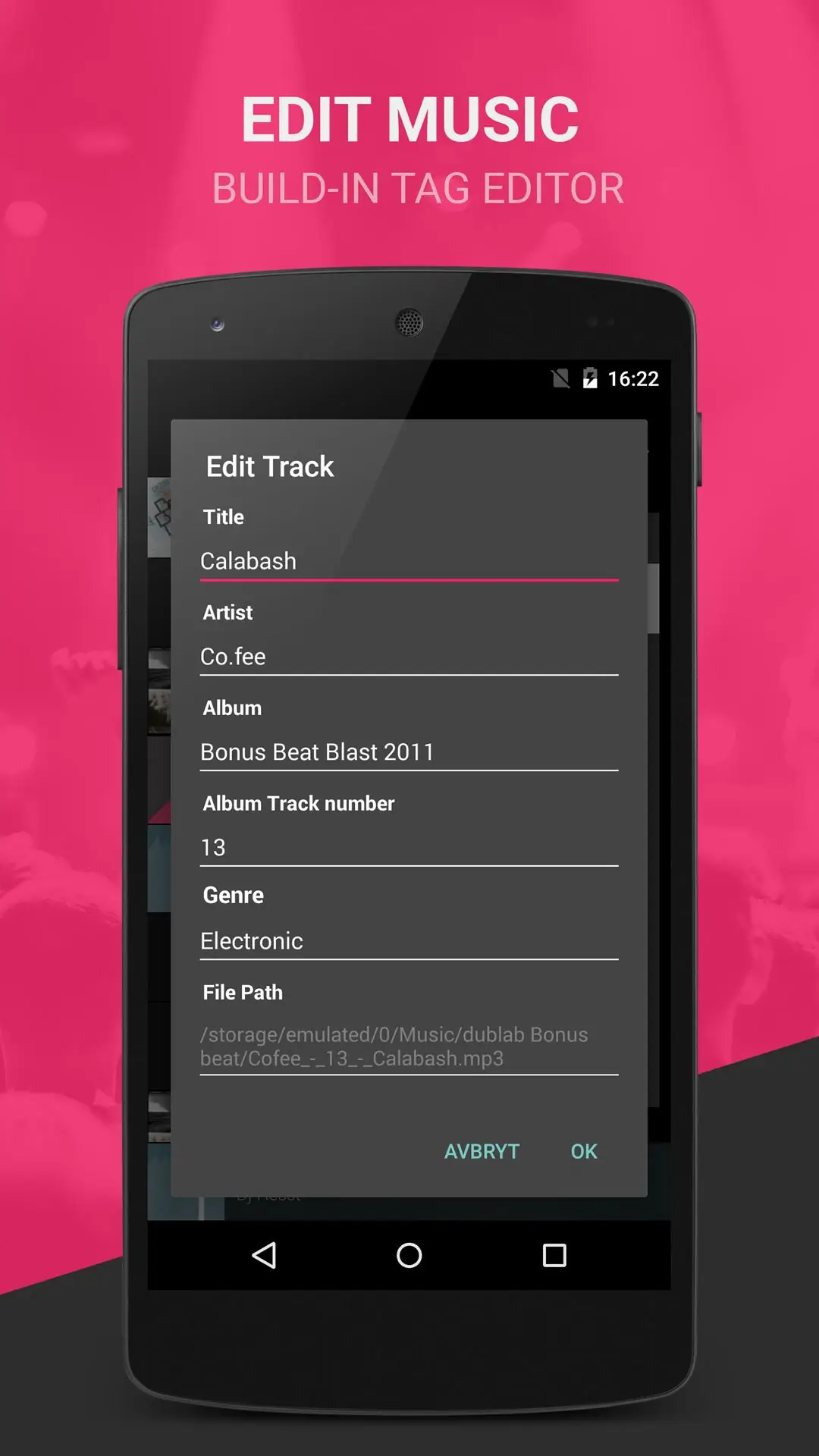 Screenshot BlackPlayer Music Player 6