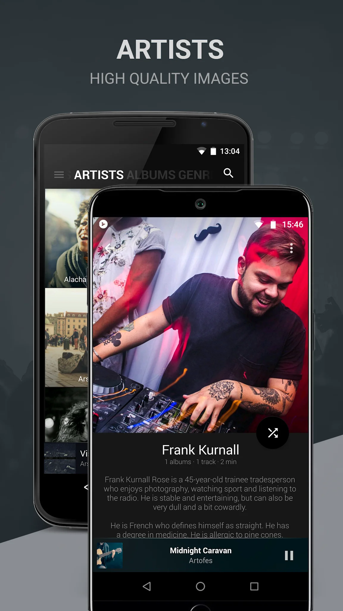 Screenshot BlackPlayer Music Player 8
