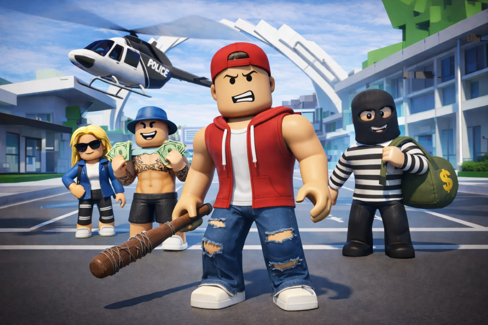 Скриншот Block Role Play City 1