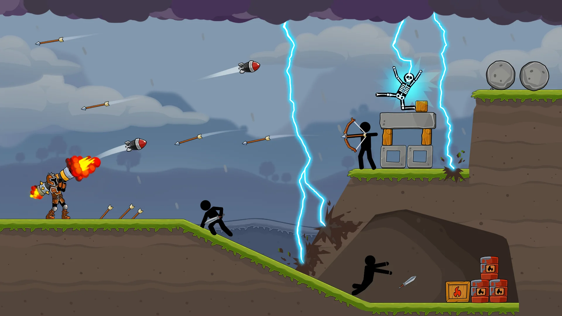 Schermata Boom Stick: Bazooka Puzzles 2
