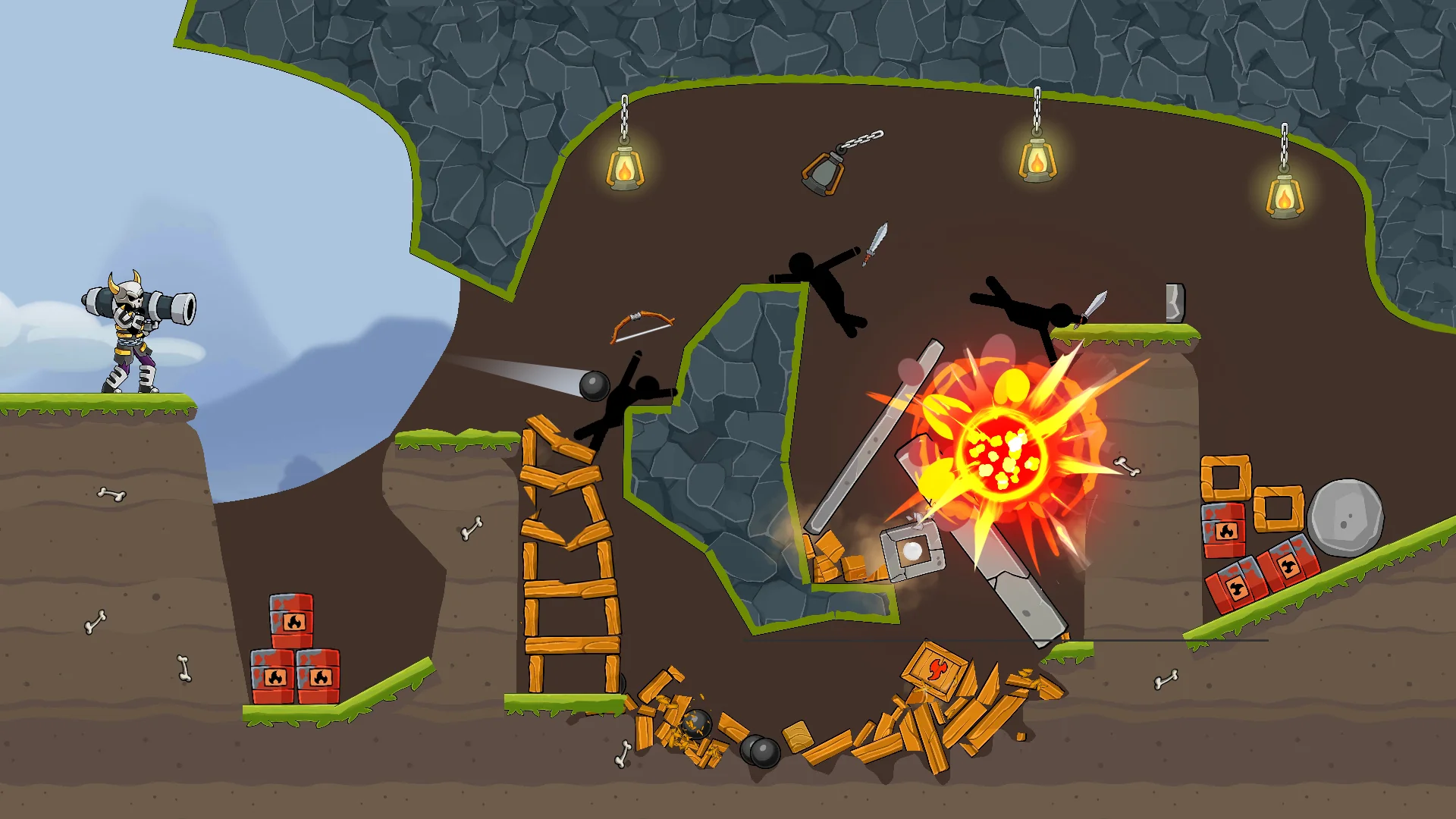 Schermata Boom Stick: Bazooka Puzzles 4