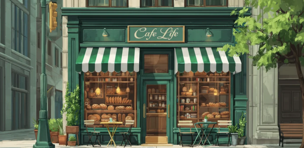 Cafe Life: Restaurant Game game cover art for Android