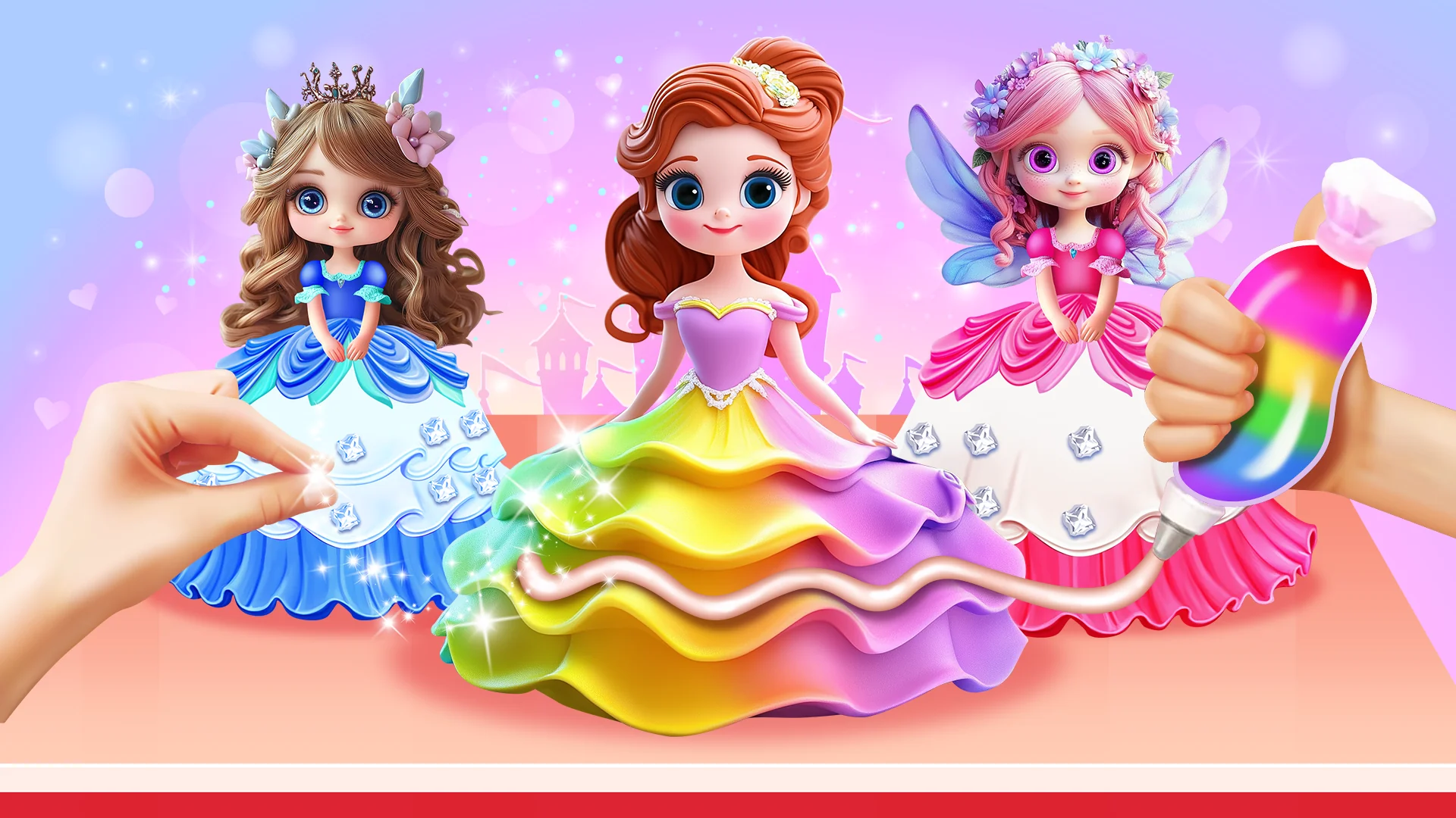 스크린샷 Cake Maker: DIY Cake Games 2
