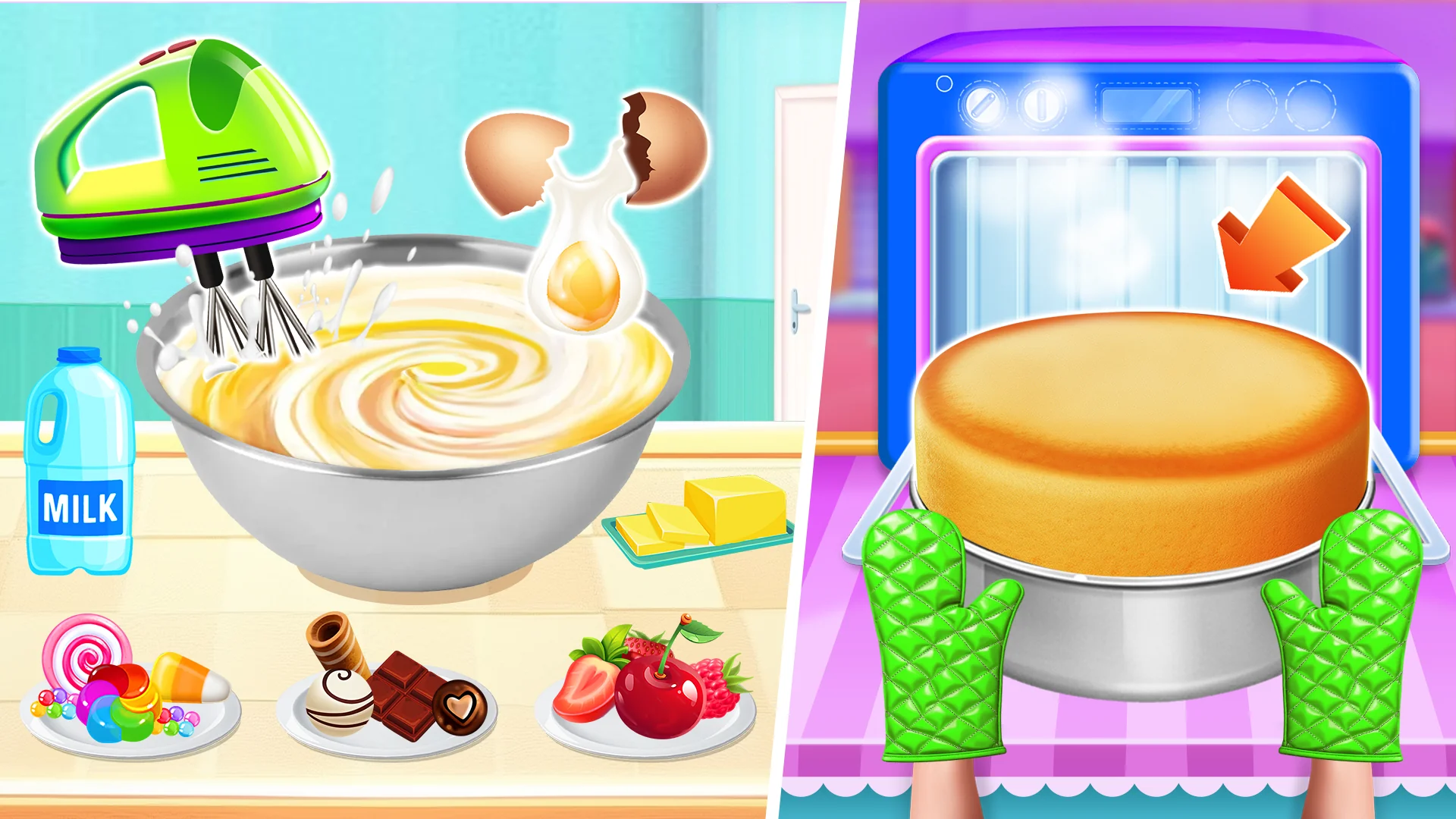 스크린샷 Cake Maker: DIY Cake Games 3