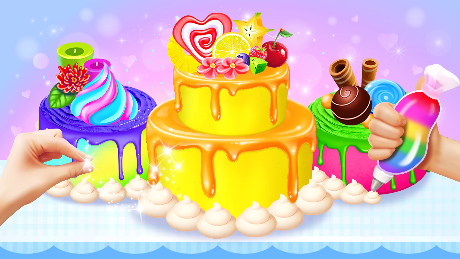 스크린샷 Cake Maker: DIY Cake Games 7