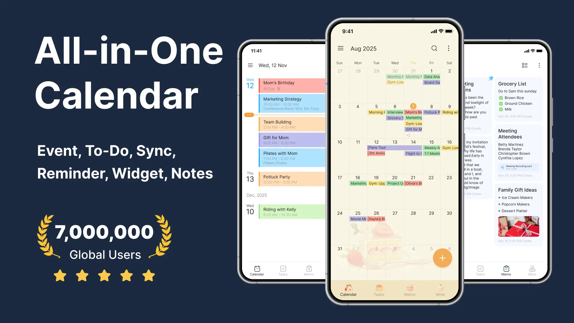 Screenshot Calendar Planner - Agenda App 1