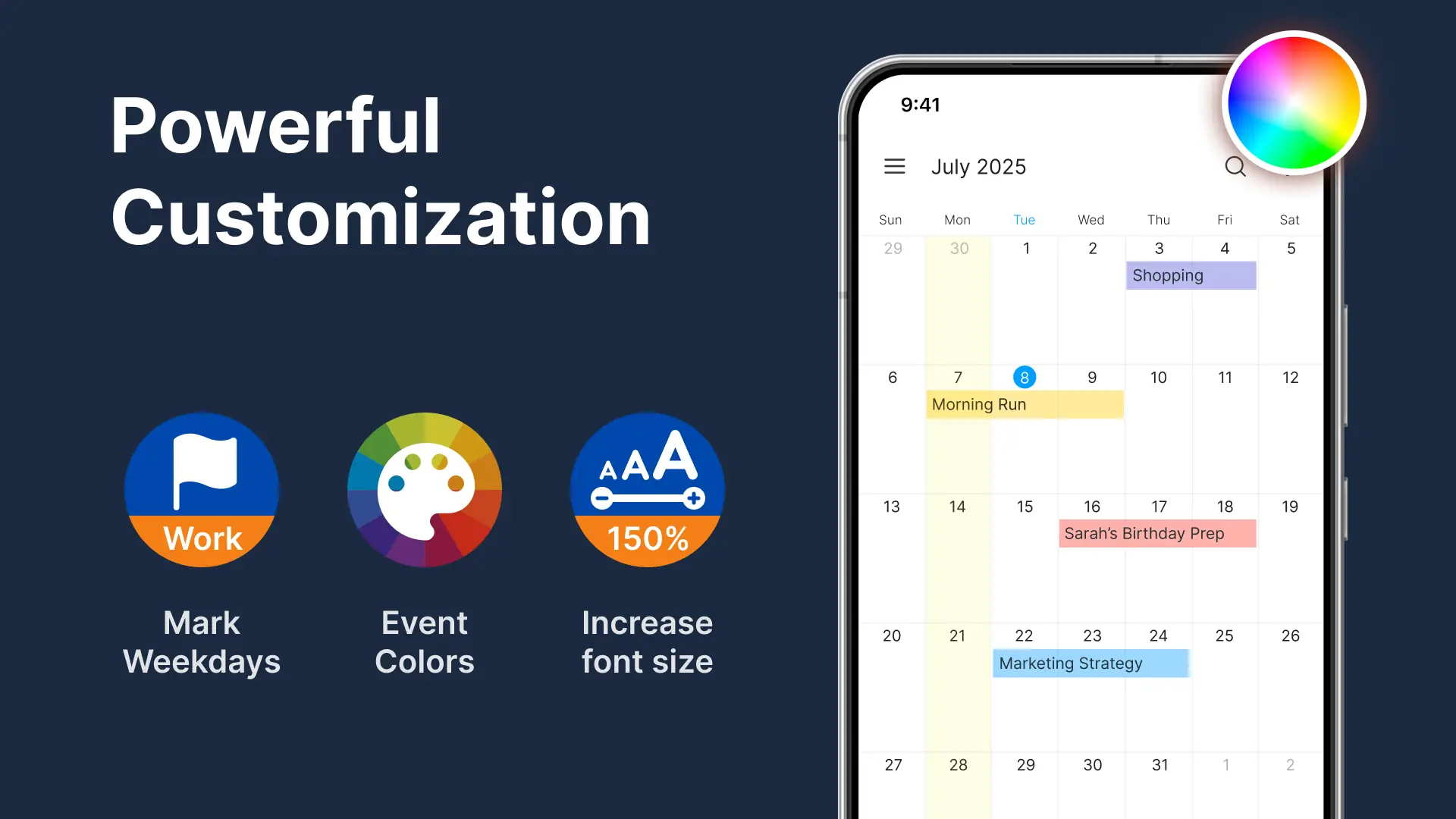 Screenshot Calendar Planner - Agenda App 7