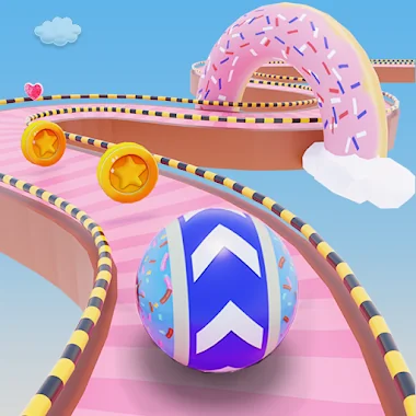 Candy Ball Run - Rolling Games Ikona