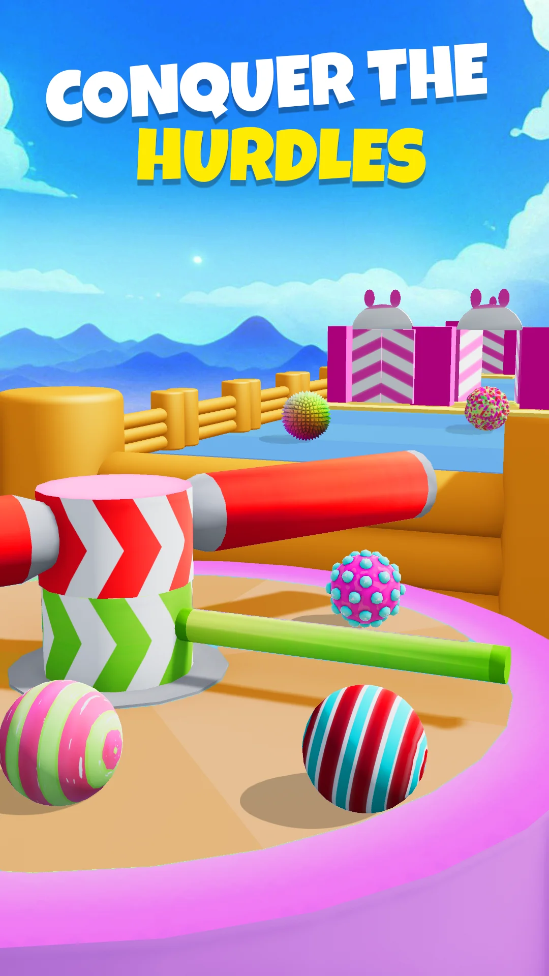 Snímek obrazovky Candy Ball Run - Rolling Games 3