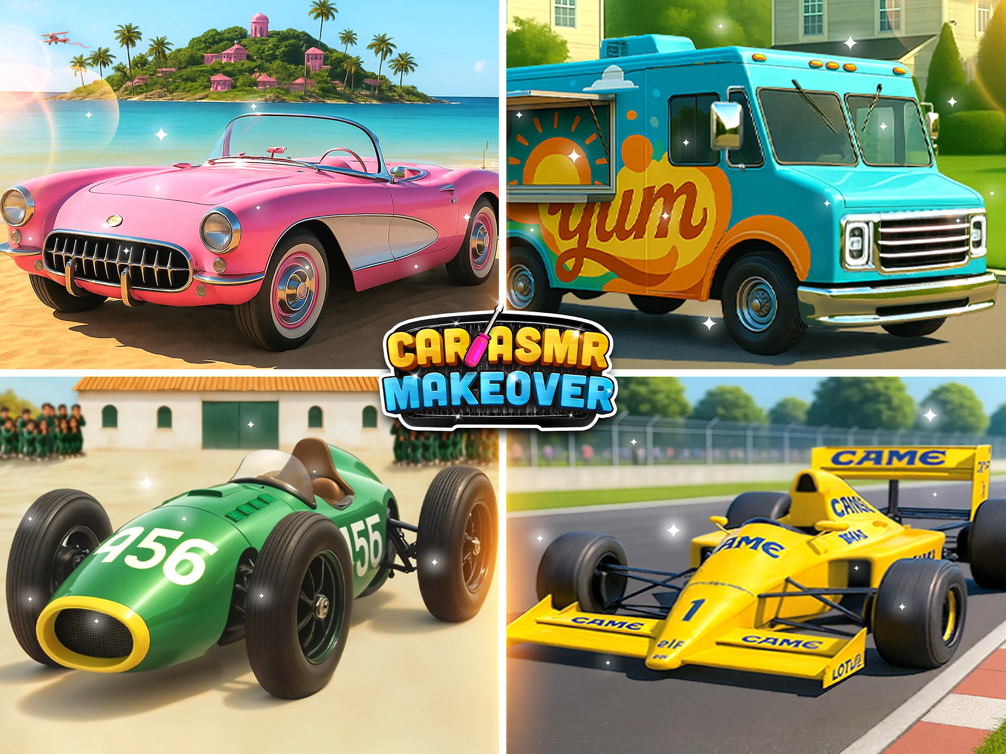 Скриншот Car Makeover: ASMR Games 8
