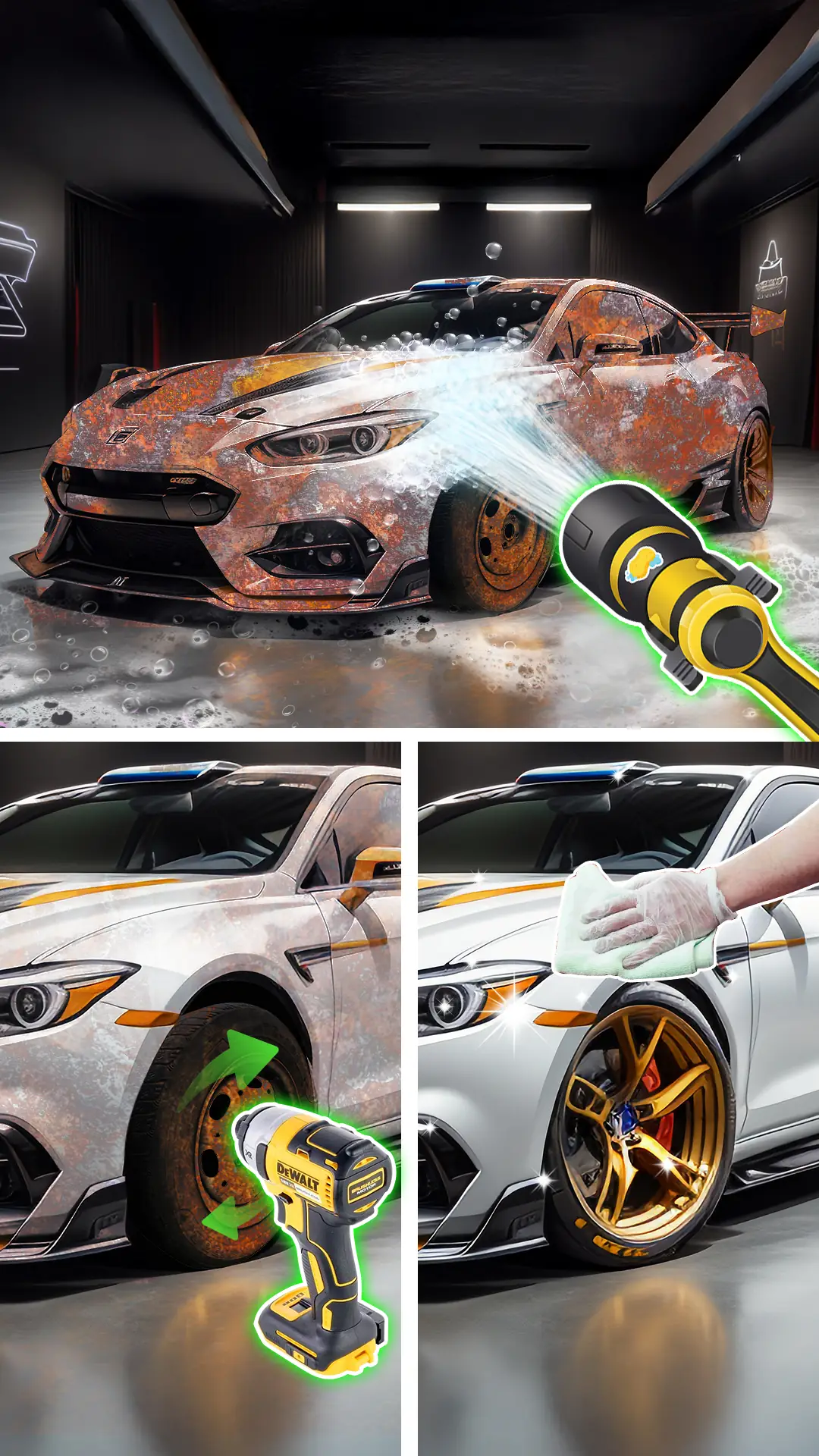Captura de pantalla Car Wash Simulator: ASMR Game 5