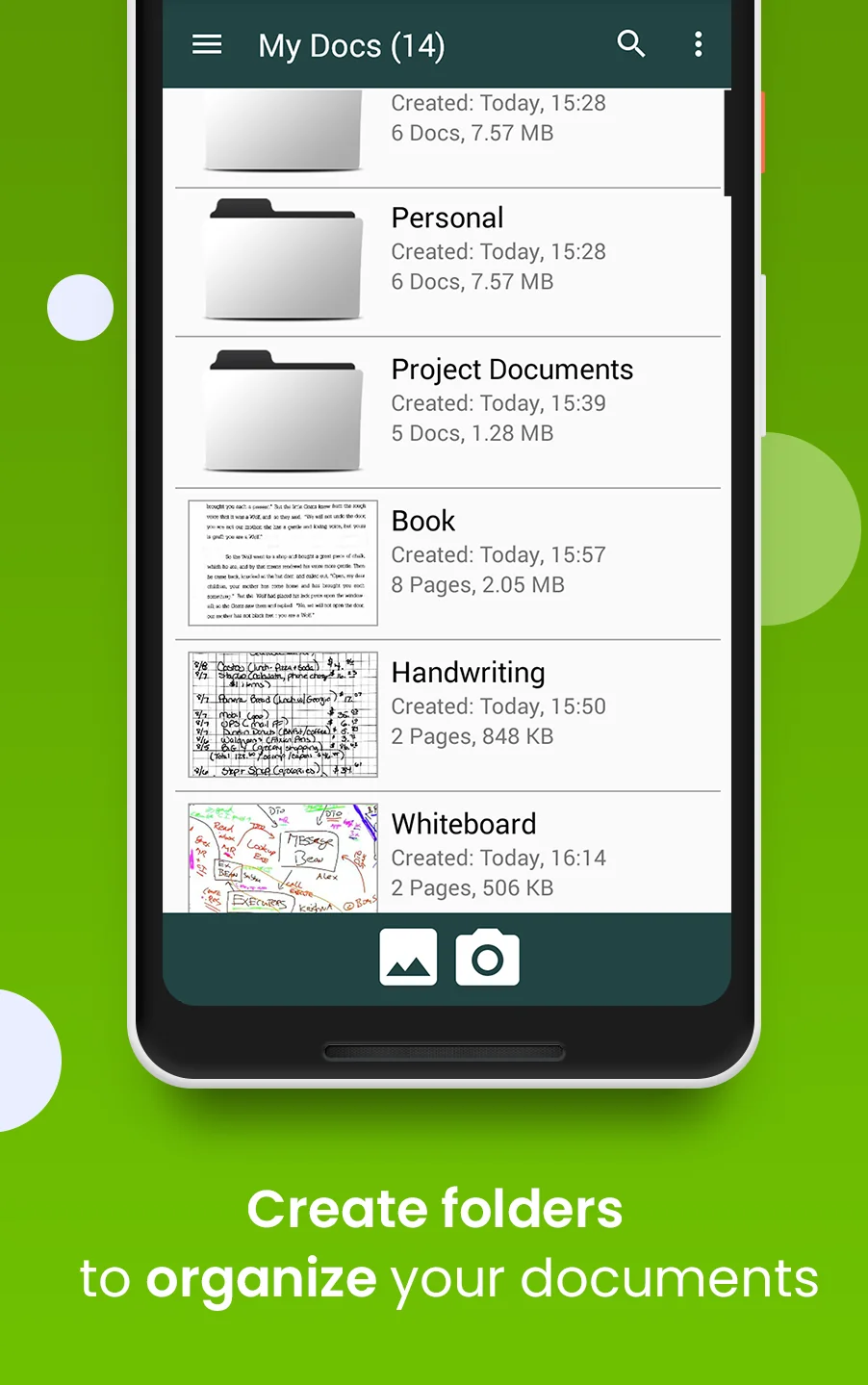 Скриншот Clear Scan - PDF Scanner App 4