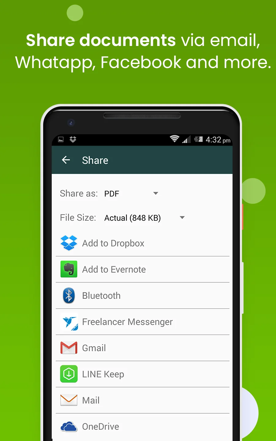 Скриншот Clear Scan - PDF Scanner App 6