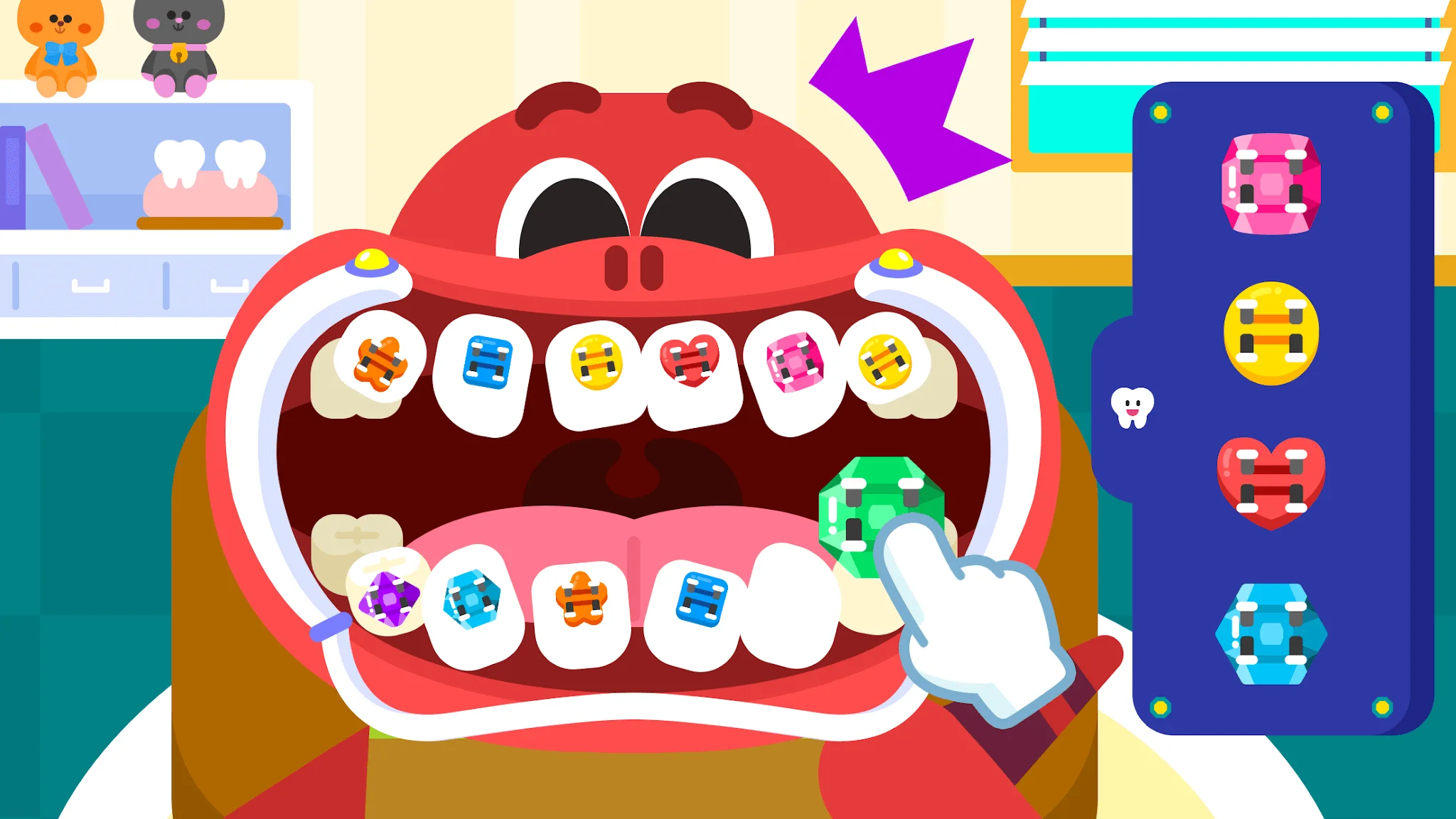 ภาพหน้าจอ Cocobi Dentist - Kids Hospital 3