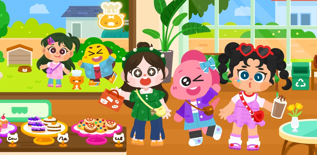 Скриншот Cocobi Life World - city, town 1