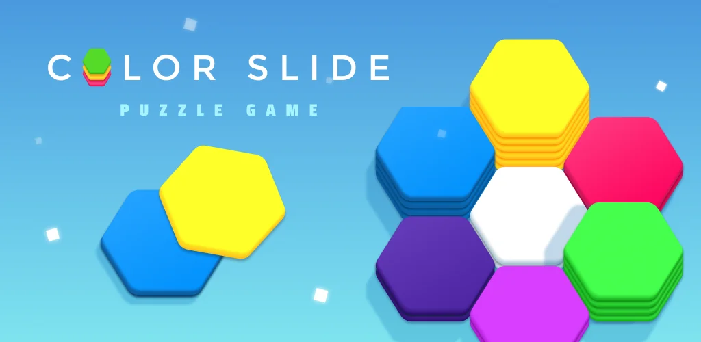 Color Slide Puzzle - Сортируй игра обложка для Android