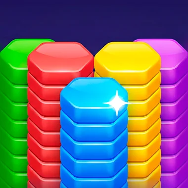 Color Slide Puzzle - Сортируй Иконка