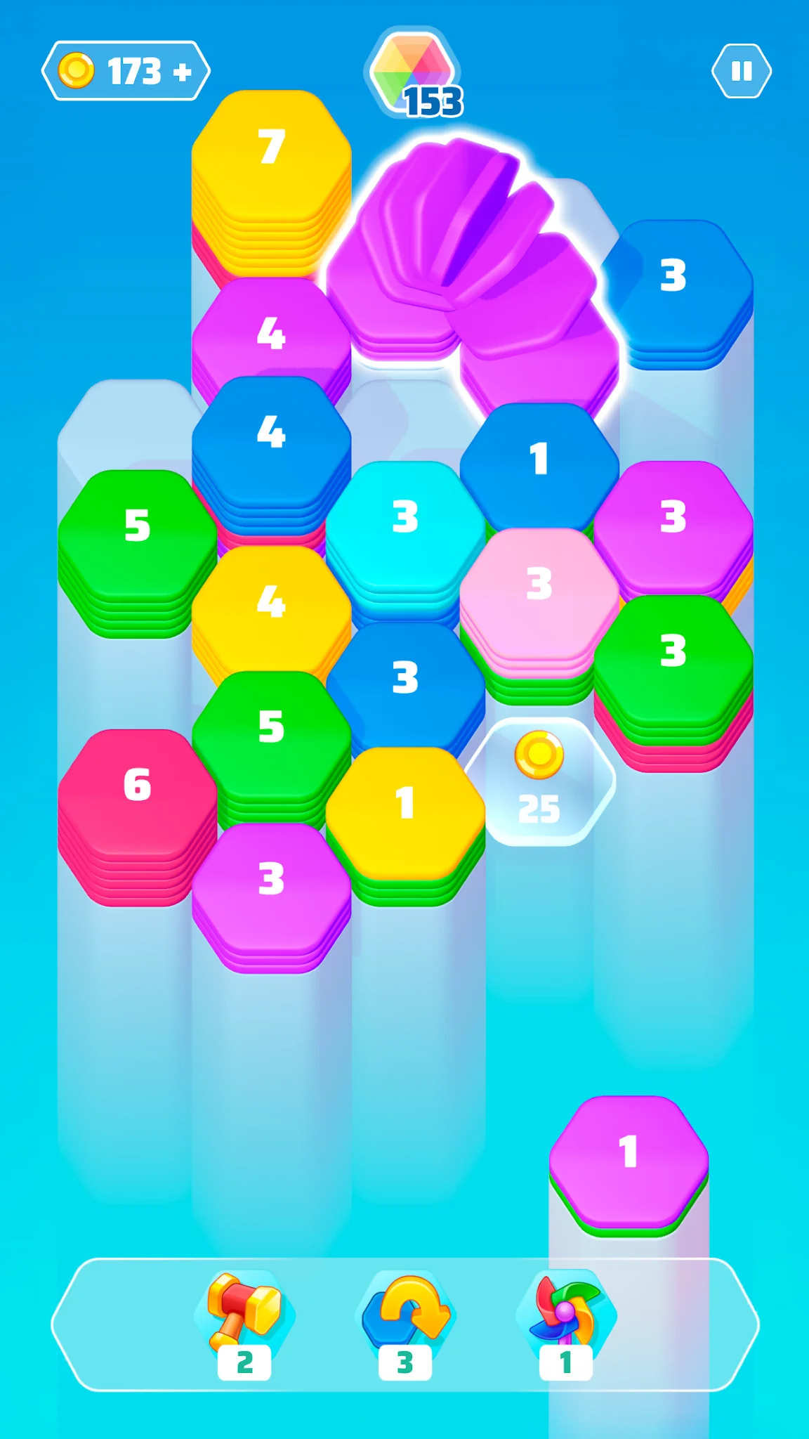 Скриншот Color Slide Puzzle - Сортируй 2