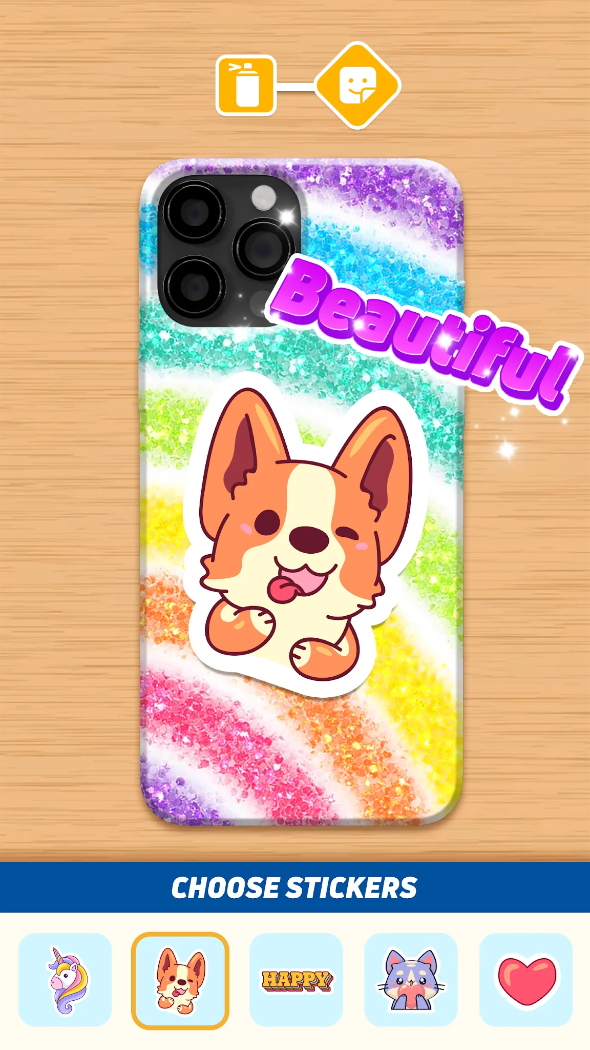 Captura de pantalla DIY Phone Case Maker 2