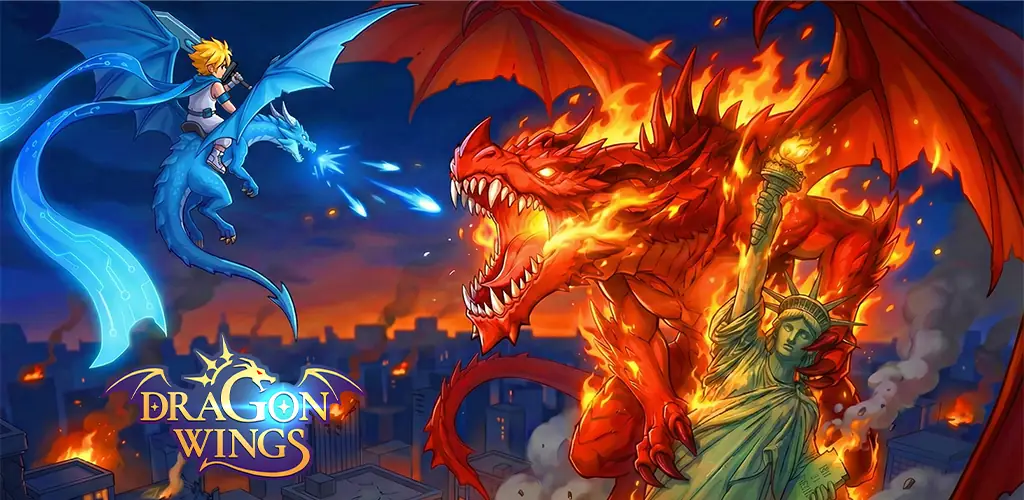 Dragon Wings - Space Shooter game cover art for Android
