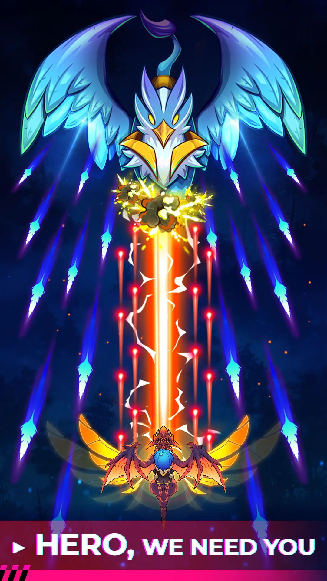 Screenshot Dragon Wings - Space Shooter 2