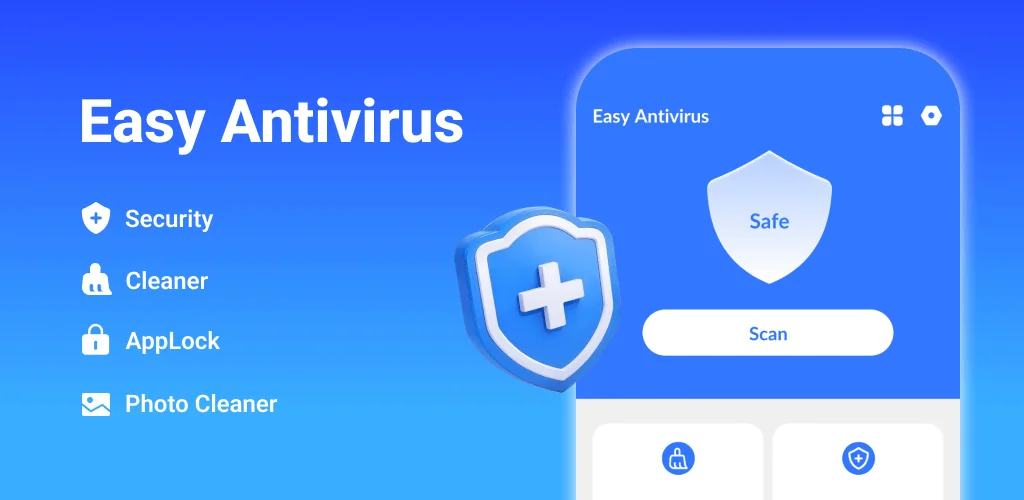 android için Easy Antivirus - clean virus uygulama kapak resmi