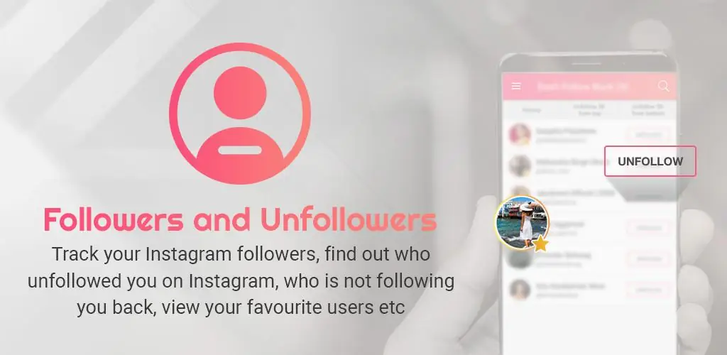 Followers & Unfollowers अनुप्रयोग Android के लिए कवर आर्ट