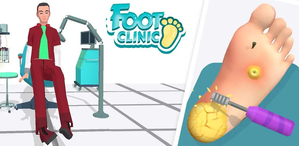 Foot Clinic - ASMR Feet Care игра обложка для Android