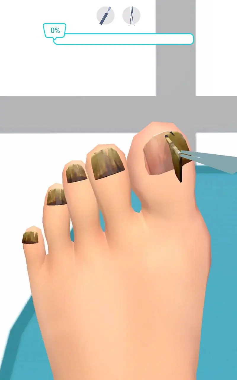 Скриншот Foot Clinic - ASMR Feet Care 3