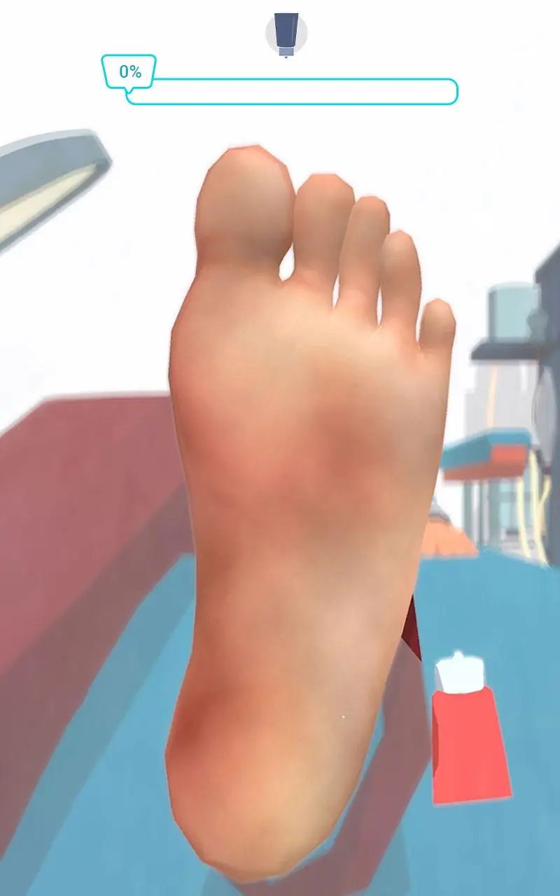 Скриншот Foot Clinic - ASMR Feet Care 4