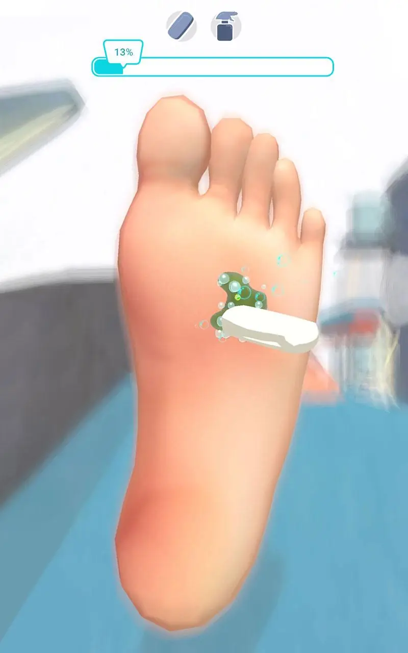 Скриншот Foot Clinic - ASMR Feet Care 6