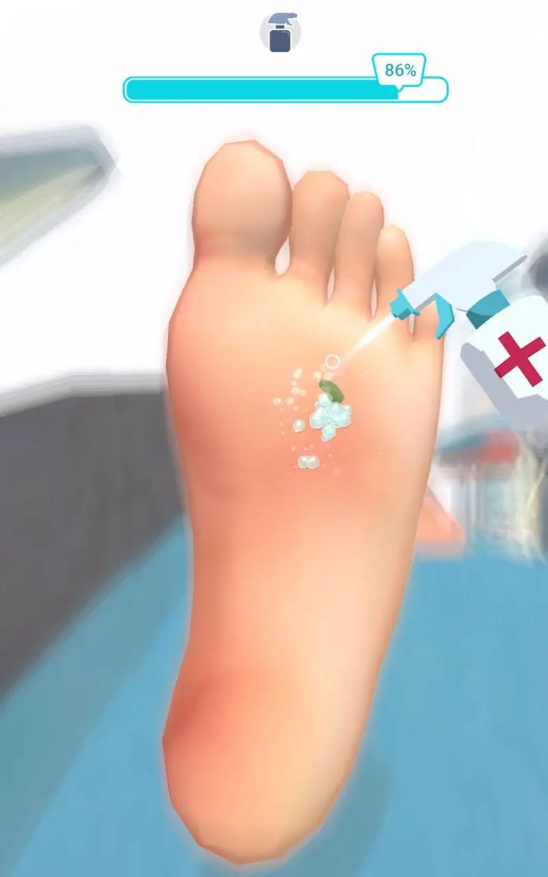 Скриншот Foot Clinic - ASMR Feet Care 8