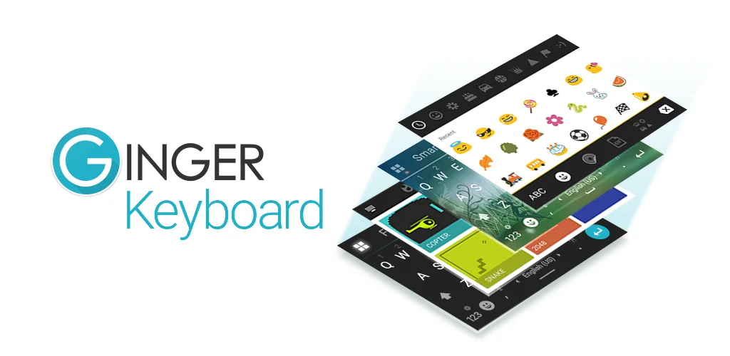 Ginger Keyboard - Emoji, GIFs приложение корица за Android