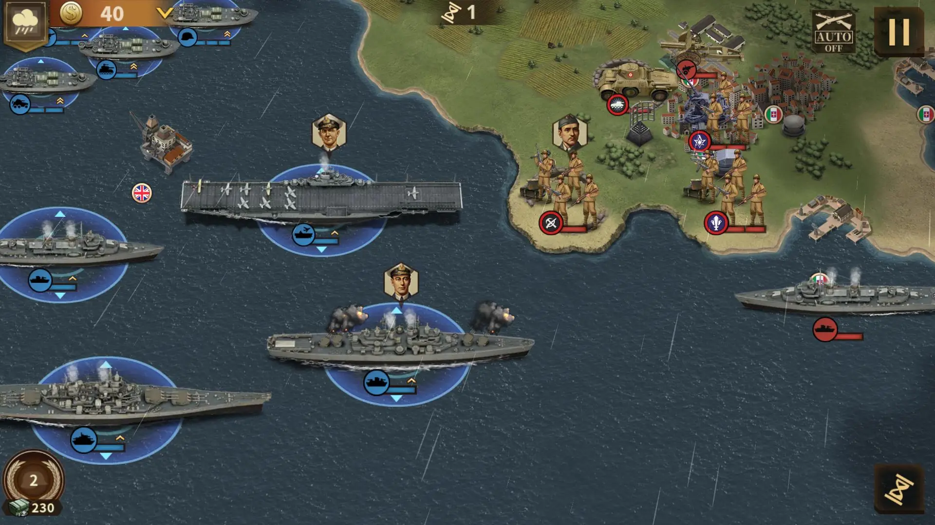 Скріншот Glory of Generals 3 - WW2 SLG 3