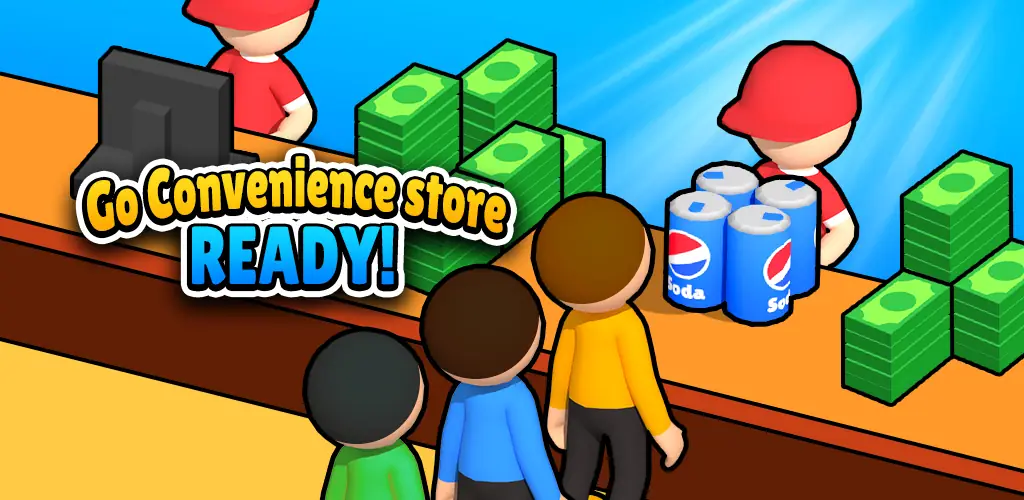 Go Convenience store Ready เกม ภาพปกสำหรับ Android