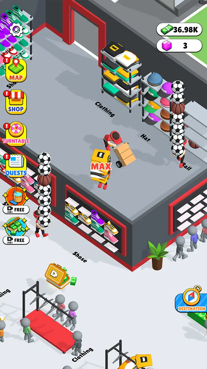 ภาพหน้าจอ Go Convenience store Ready 4