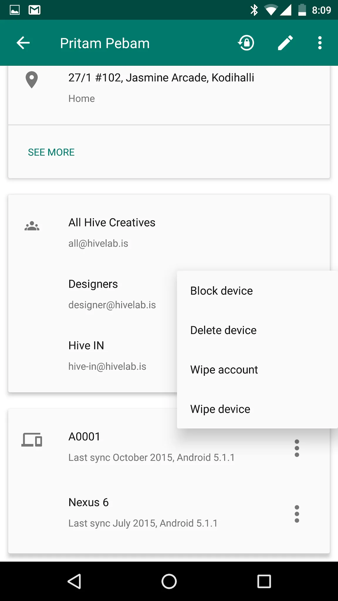 Capture d'écran Google Admin 7