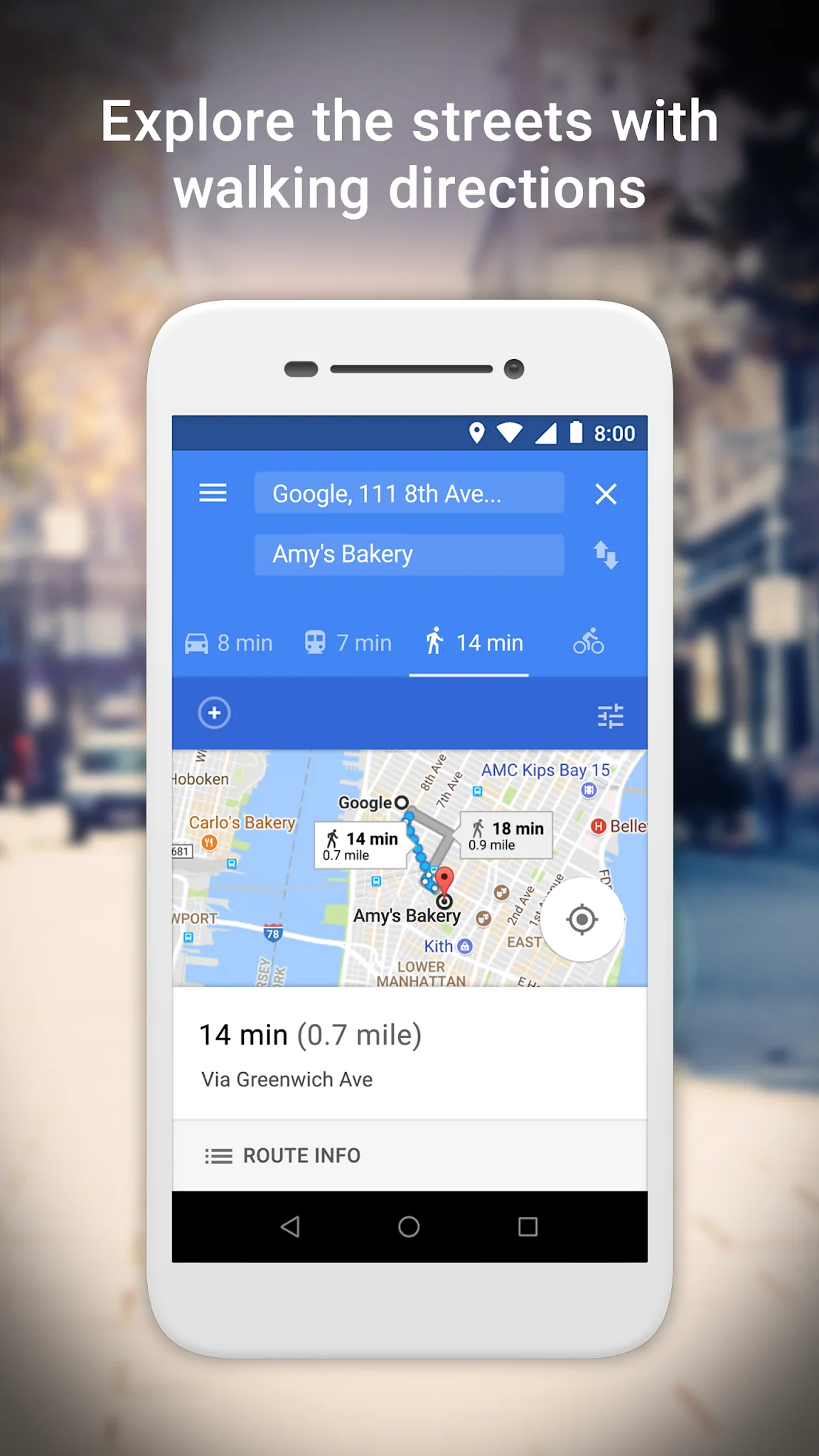 Скриншот Google Maps Go 4