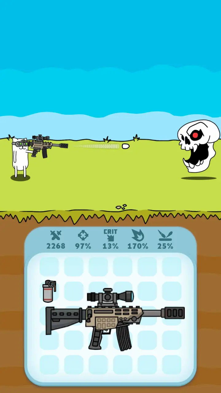 Скриншот Gun Hero ― 2D игра-стрелялка 1