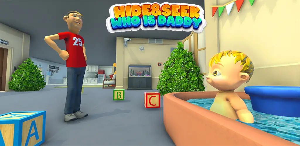 Прятки: Кто такой папа? игра обложка для Android
