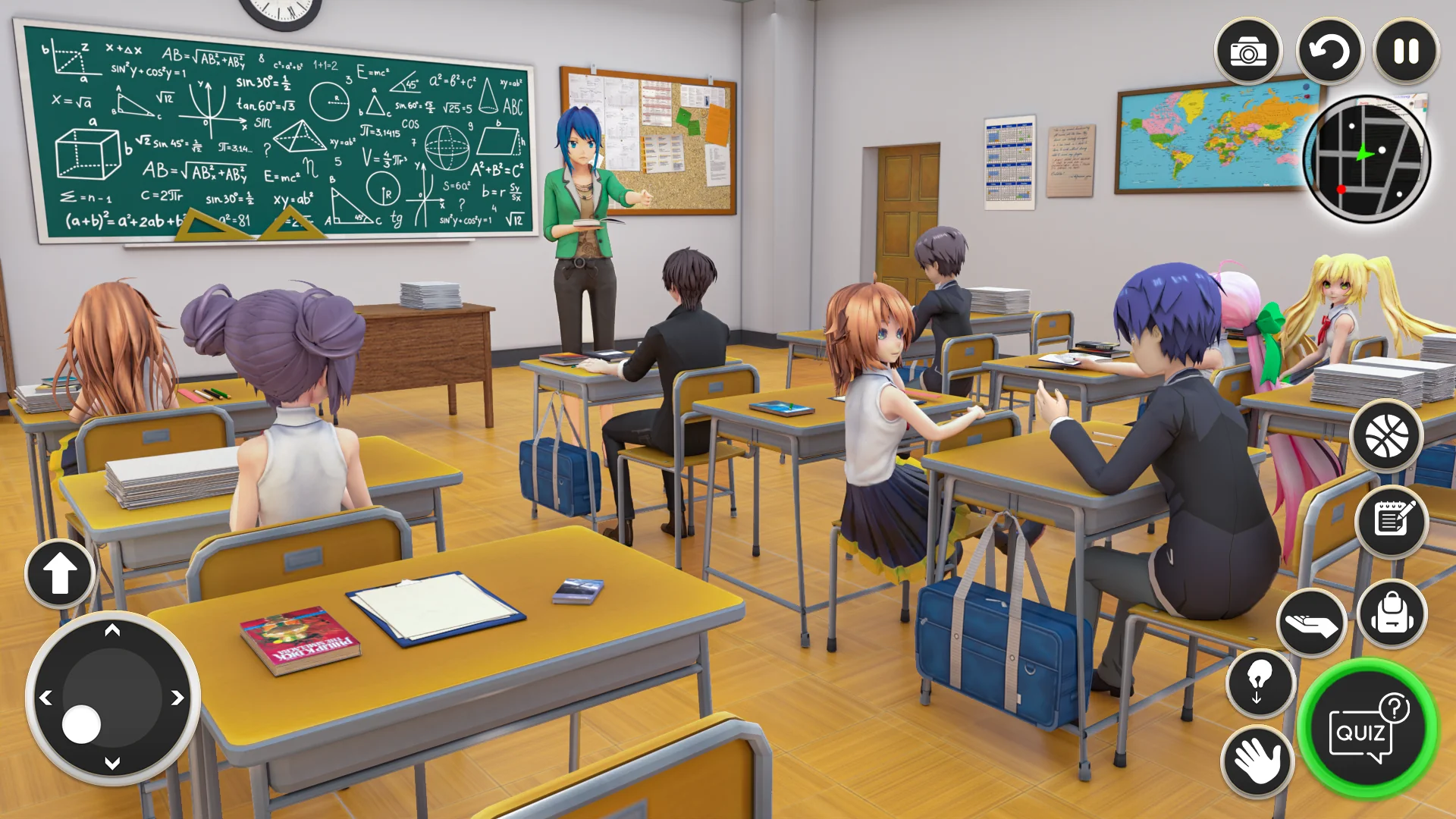 Screenshot High School Girl Life Sim 3D 3