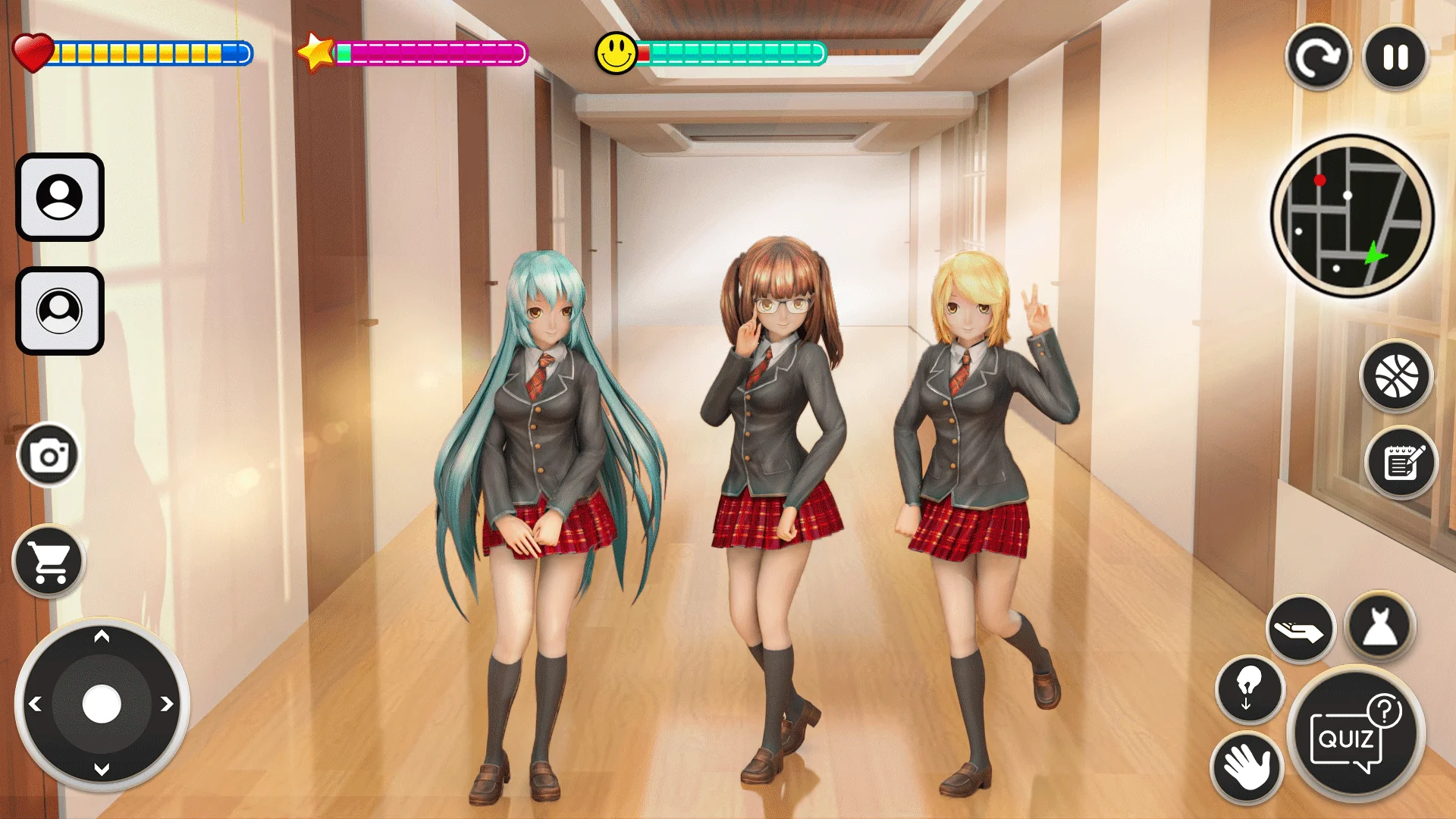 Screenshot High School Girl Life Sim 3D 6