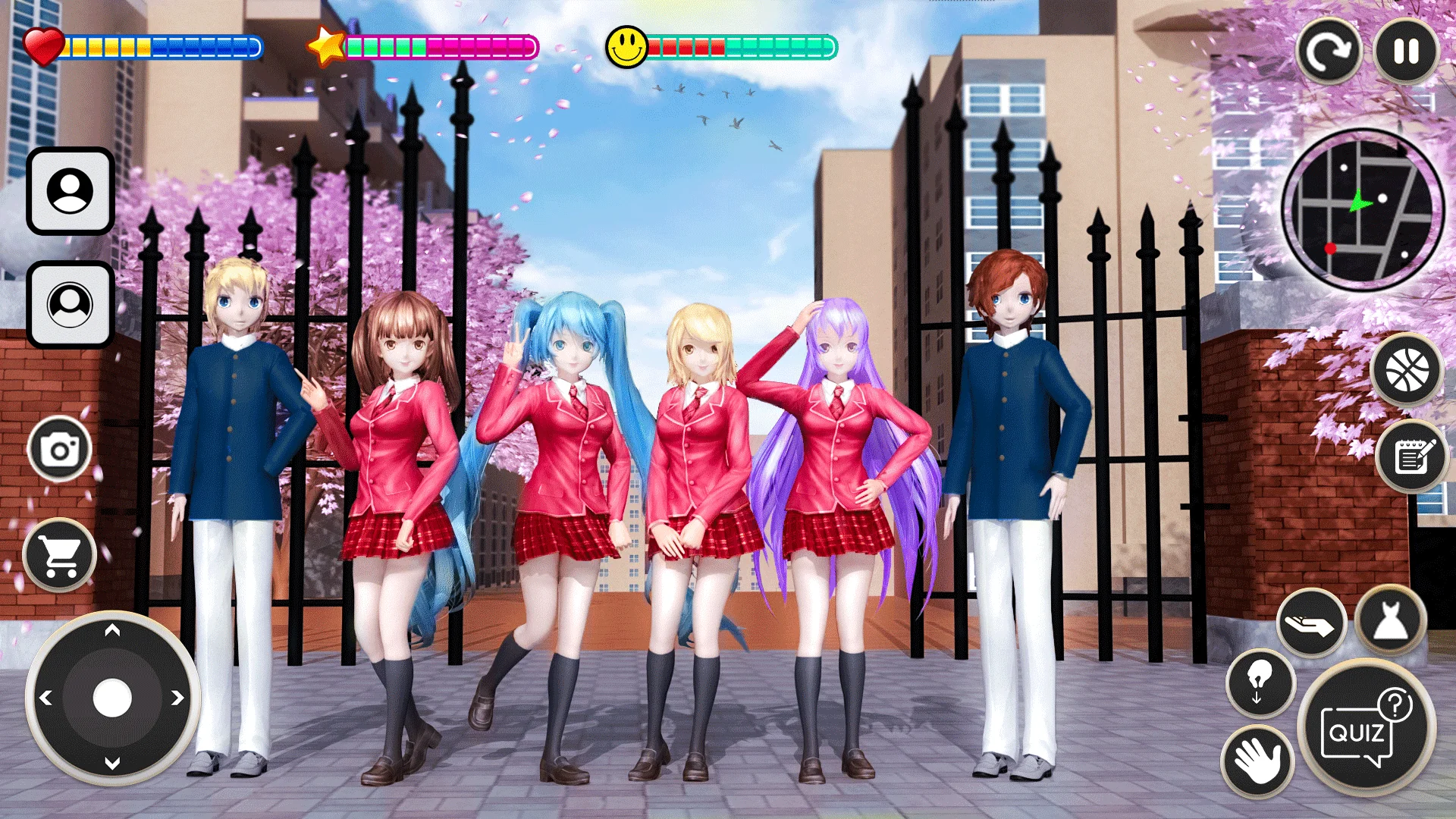 Screenshot High School Girl Life Sim 3D 7