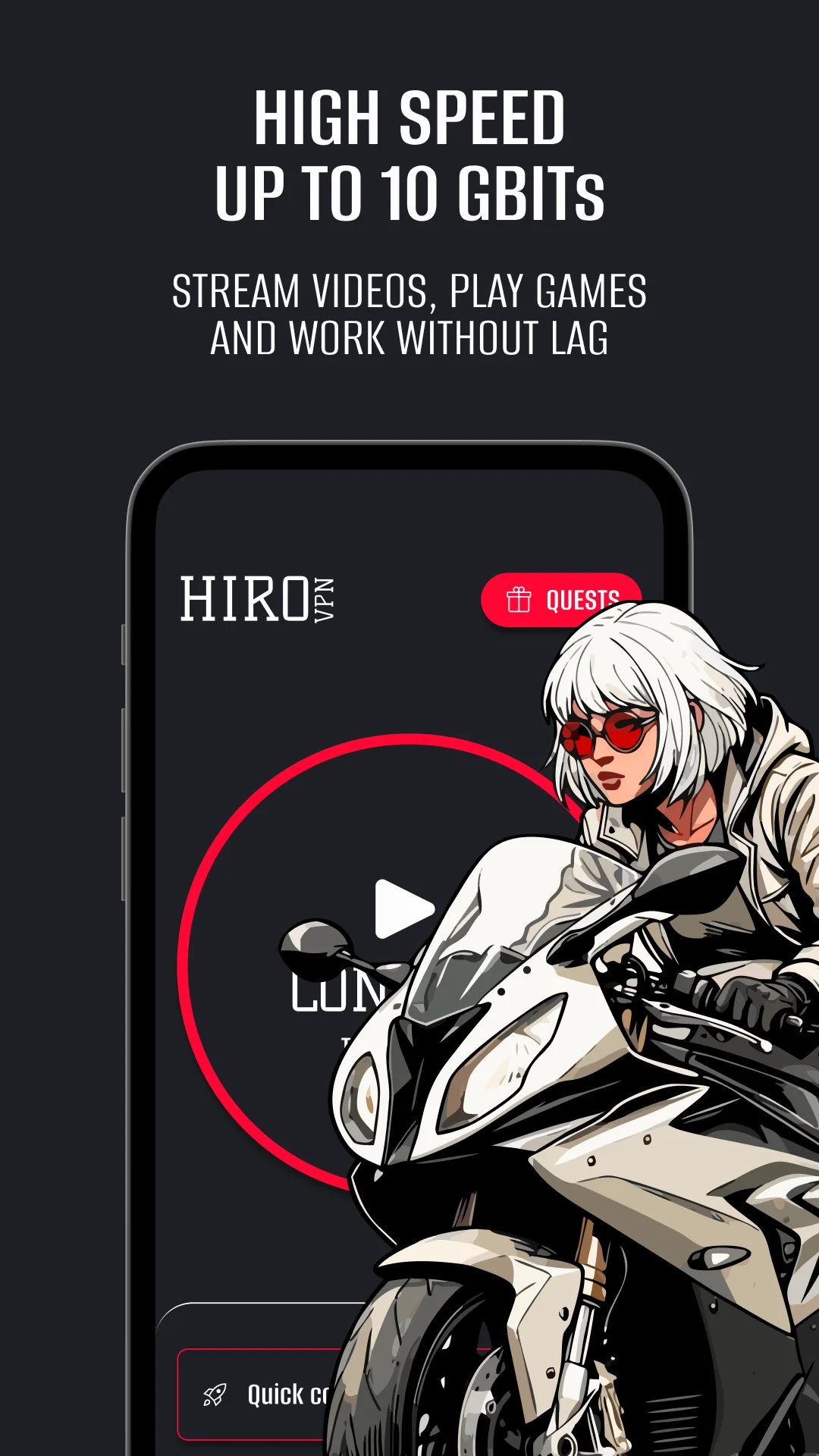 Schermata HiroVPN: super-fast VPN 4
