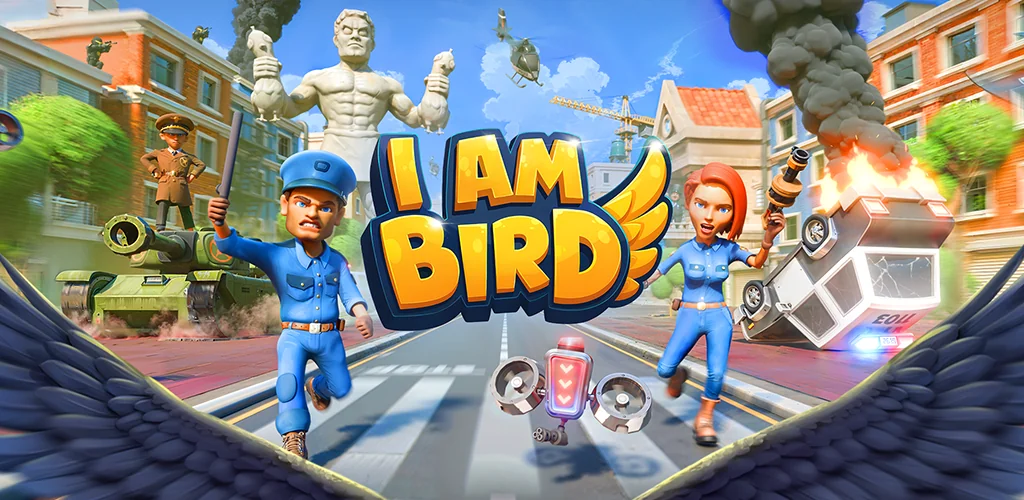 I Am Bird لعبة غلاف فني للأندرويد