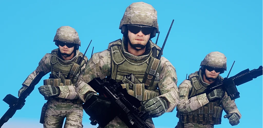Infantry Attack: War 3D FPS гра обкладинка для Android