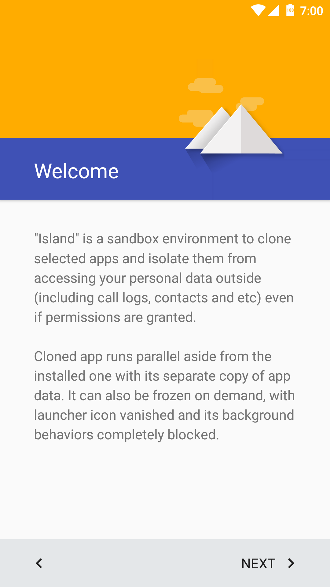 Screenshot Island 1