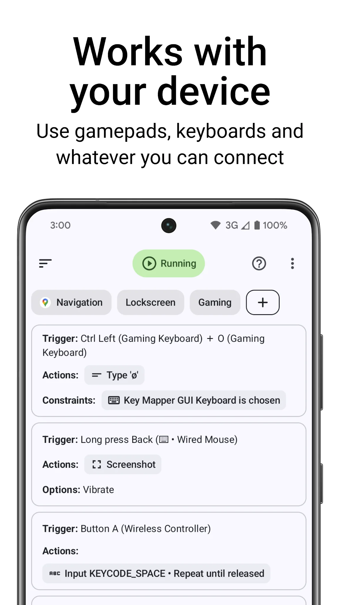 Screenshot Key Mapper & Floating Buttons 5