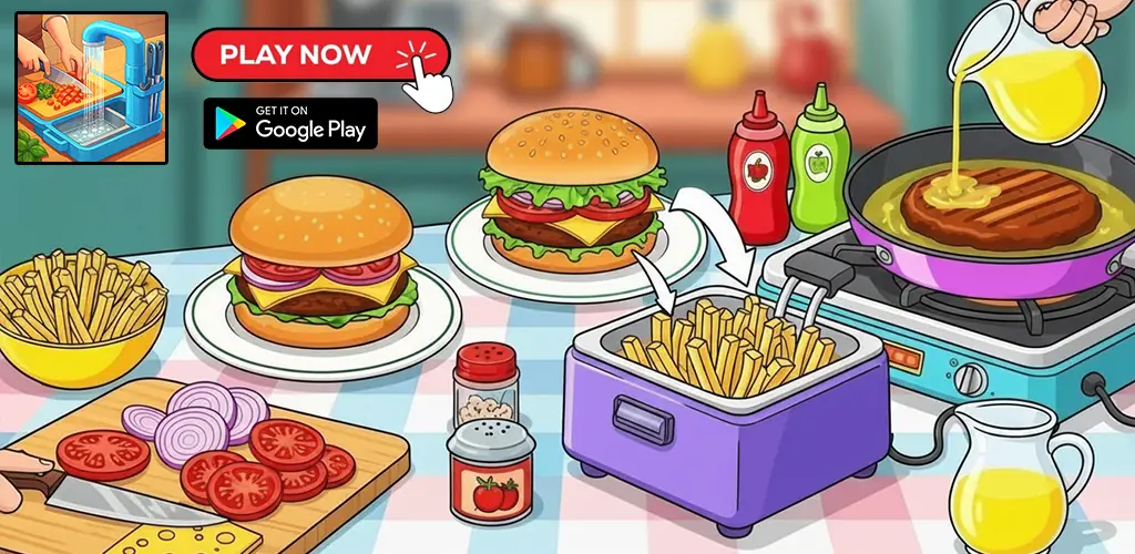 Kitchen Set - Cooking Games เกม ภาพปกสำหรับ Android
