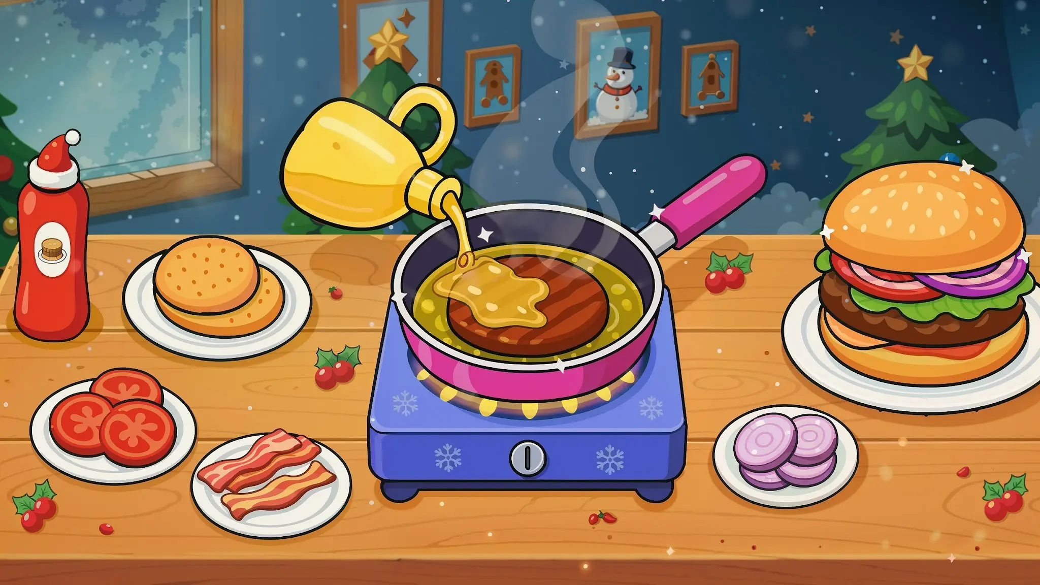 ภาพหน้าจอ Kitchen Set - Cooking Games 5